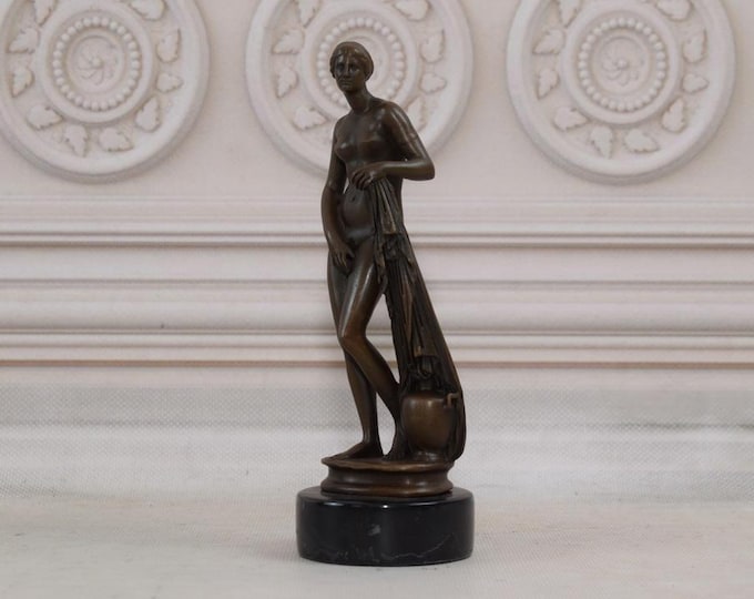 Venus de Milo Bronze Sculpture - Aphrodite Bronze Sculpture on Marble Base - Gioddess Greek Ancient - Bronze Figure - Home Decor - Gift Idea
