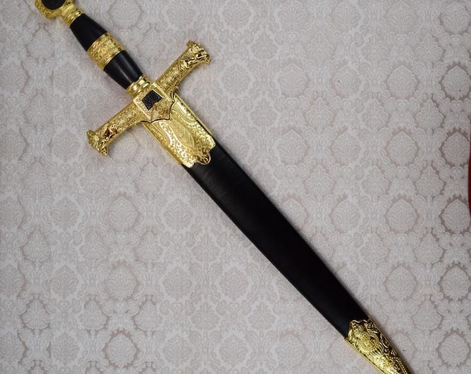 Judaica Sword - Jewish Dagger - Solid - Home Decor - Jewish Collector Item - Elegant Gift Idea - Home and Office Decor