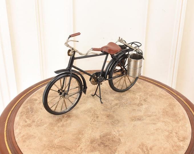 Vintage Old Bike Classic Metal Model - Black Bicycle Toy - Gift Idea Old School - Home Decor - Office Decor - Gift Idea