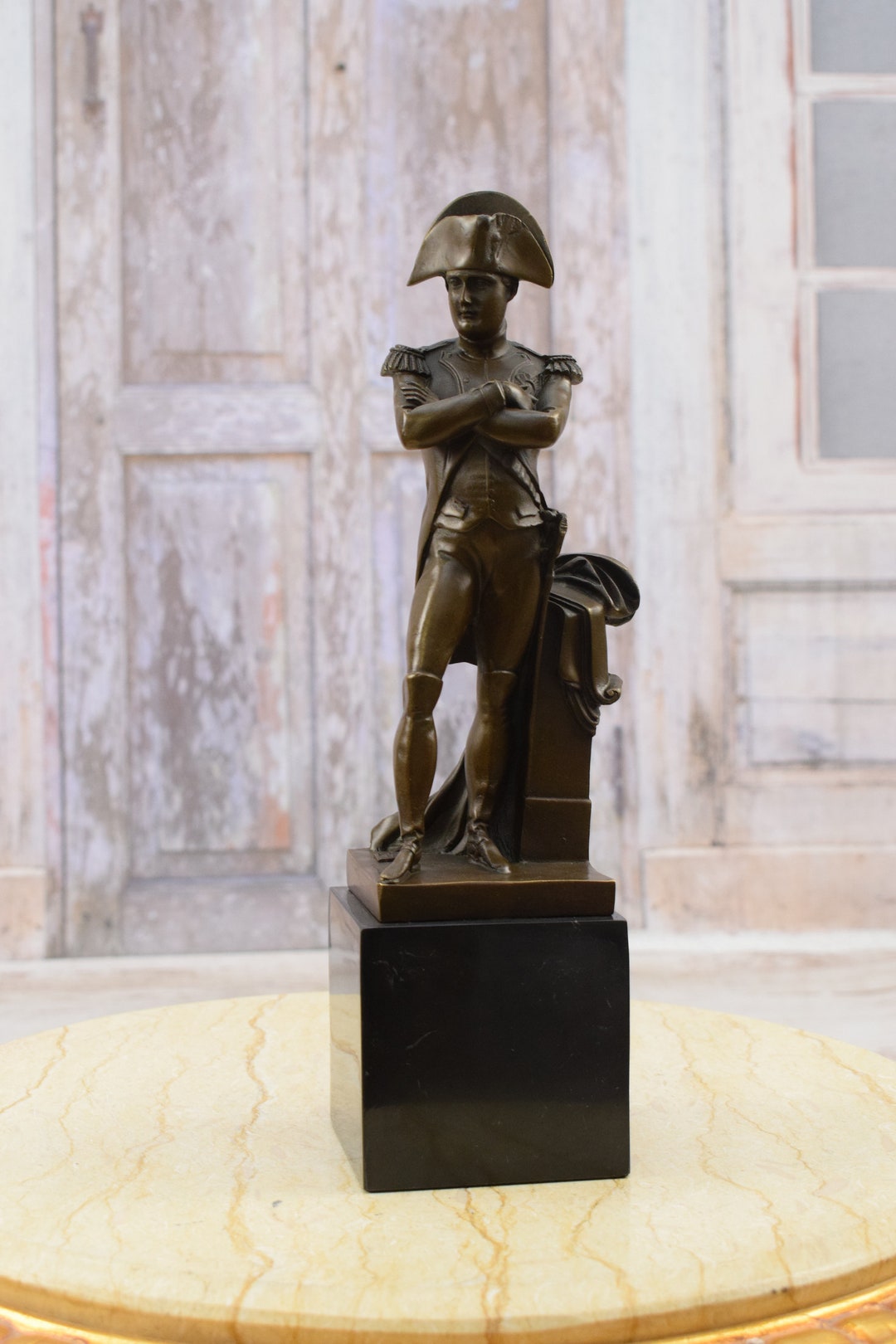 Napoleon Bonaparte Commander Bronze Statue Sculpture Napoleon Art