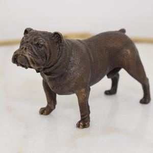 French BullDog - Sculpture Bronze - Dog Figure Bronze - Luxury Gift Idea - Home and Garden Decor - Dog Lovers Art - Vintage Bronze