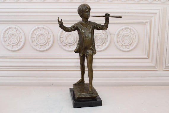 LOISEL – Figurine Metal PETER PAN : LE FOURREUX FLEURS – Attakus