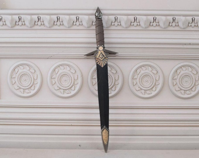 Sword Illuminate - Masonerry Dagger - Solid - Home Decor - Masonic Collector Item - Elegant Gift