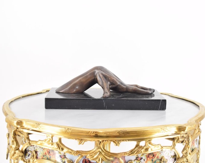 Unique Statue Bronze Hand - Symbol of Reconciliation and Peace - Hand Statue on Marble Base - Home Decor - Gift Idea for Wedding