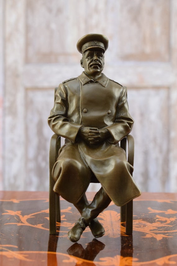 ブロンズ像 ヨゼフ・スターリン - ロシア彫刻 - 美術コレクター