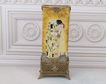 グスタフ・クリムトの傑作 リリエン・ポーセリン オーストリア限定版