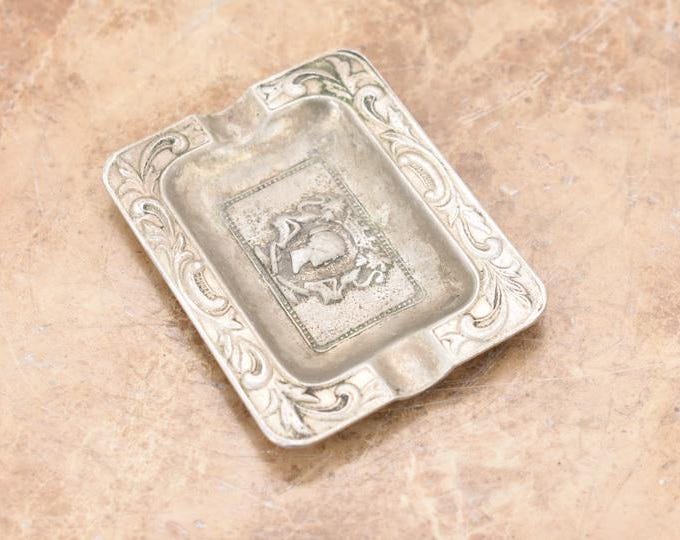 Vintage Art Nouveau Aluminum Cigarette Case – Secession Style Tobacco Box