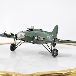 Vintage US Army Military Airplane – Firefly Classic Metal Model – Toy Gift Idea – Collector Item – Home Decor - Gift Idea