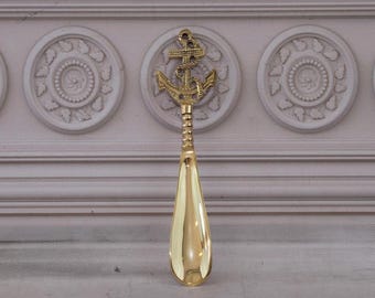 Vintage brass unicorn shoe horn | great gift | - Etsy 日本