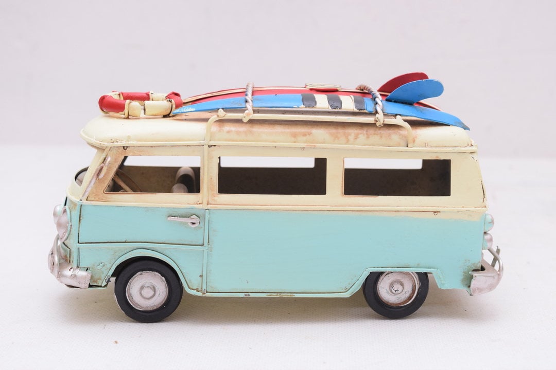 Blech Retro Modell -Wohnwagen Caravan