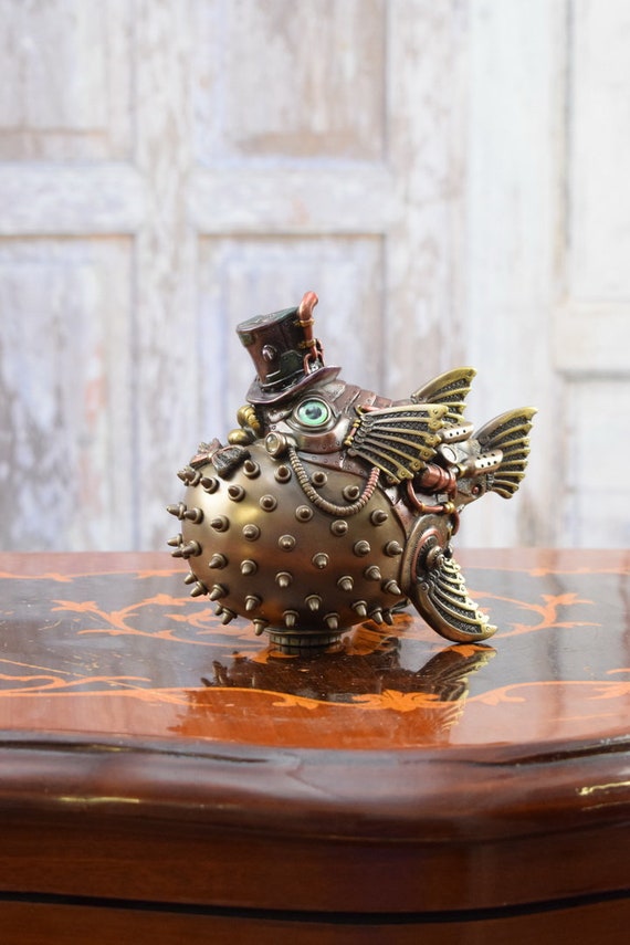 Steampunk fish スチームパンク 魚 天空の城ラピュタ ラストワン