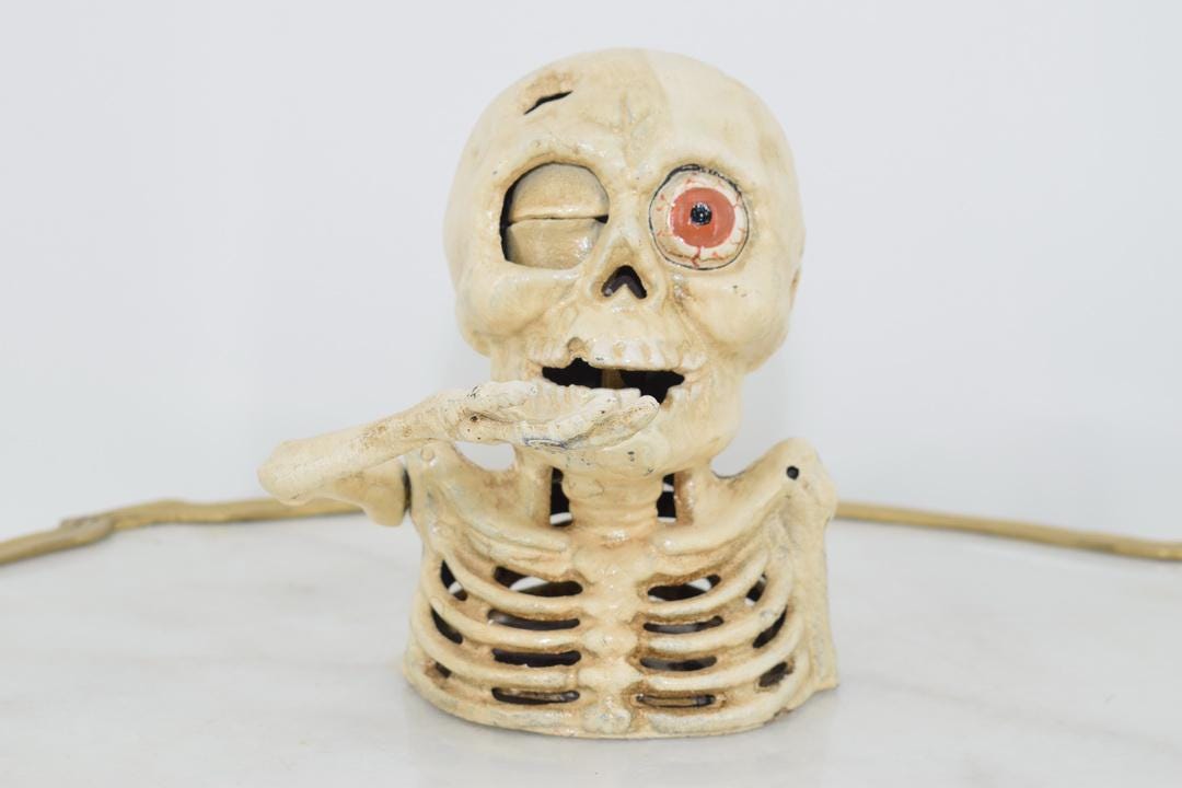 SHAGスカルbank陶器 Shag Skull Bank Pottery | eBay
