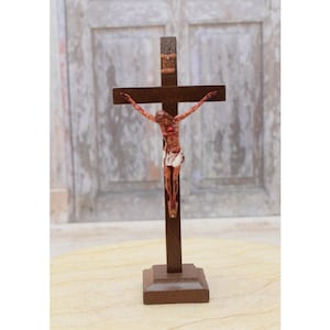 Passion of the Christ - Passion Crucifix Cross Jesus - Wooden Crucifix Christ on Cross - Art Work Cross - Catholic Art - Religious Gift