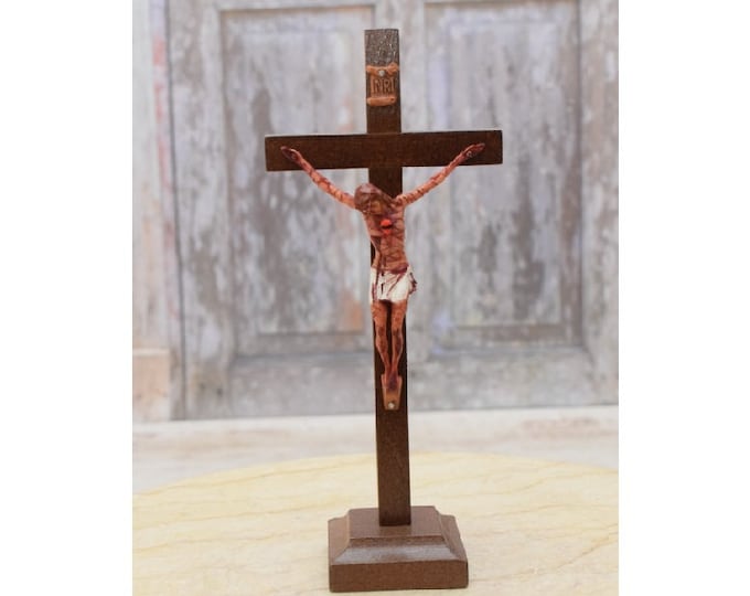 Passion of the Christ - Passion Crucifix Cross Jesus - Wooden Crucifix Christ on Cross - Art Work Cross - Catholic Art - Religious Gift