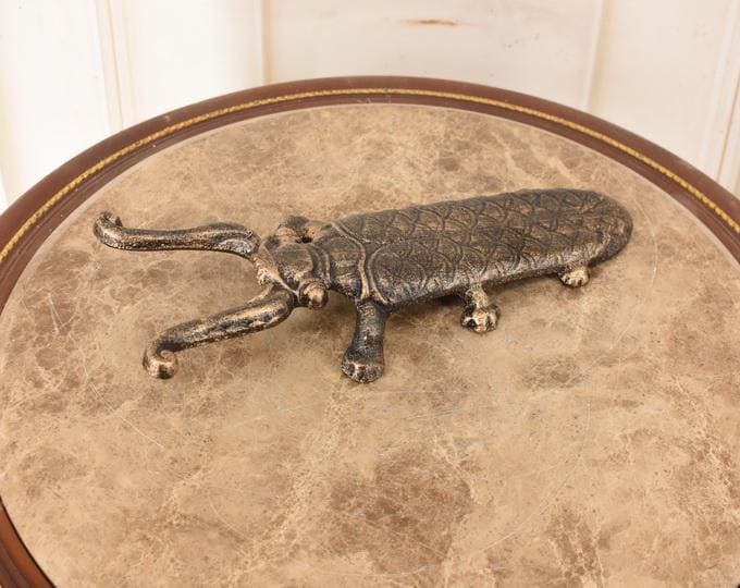 Cast Iron Beetle Boot Pull – Antique Style Shoe Remover