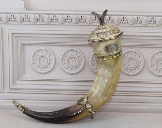 Amazing Vintage Cornucopia - Horn of Plenty Cornucopia - Gift for Birthday, Housewarming - Collector Item  Home Decor