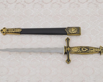 Sword Illuminate - Masonerry Dagger - Solid - Home Decor - Masonic Collector Item - Elegant Gift