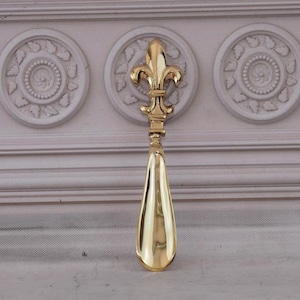 Schuhlöffel aus Messing - Jugendstil - Vintage Schuhanzieher aus Messing - Einweihungsgeschenk - Home Decor - Interior Design