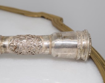 Antique Silver Walking Stick – Imperial Russian Style – St. George - Double-Headed Eagle – Silver 84 Tsar Russia – Elegant Gift - Decor