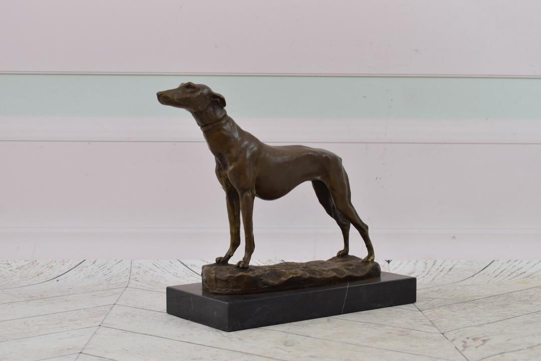 GREYHOUND グレイハウンド 内照明掛け時計 アメリカン雑貨