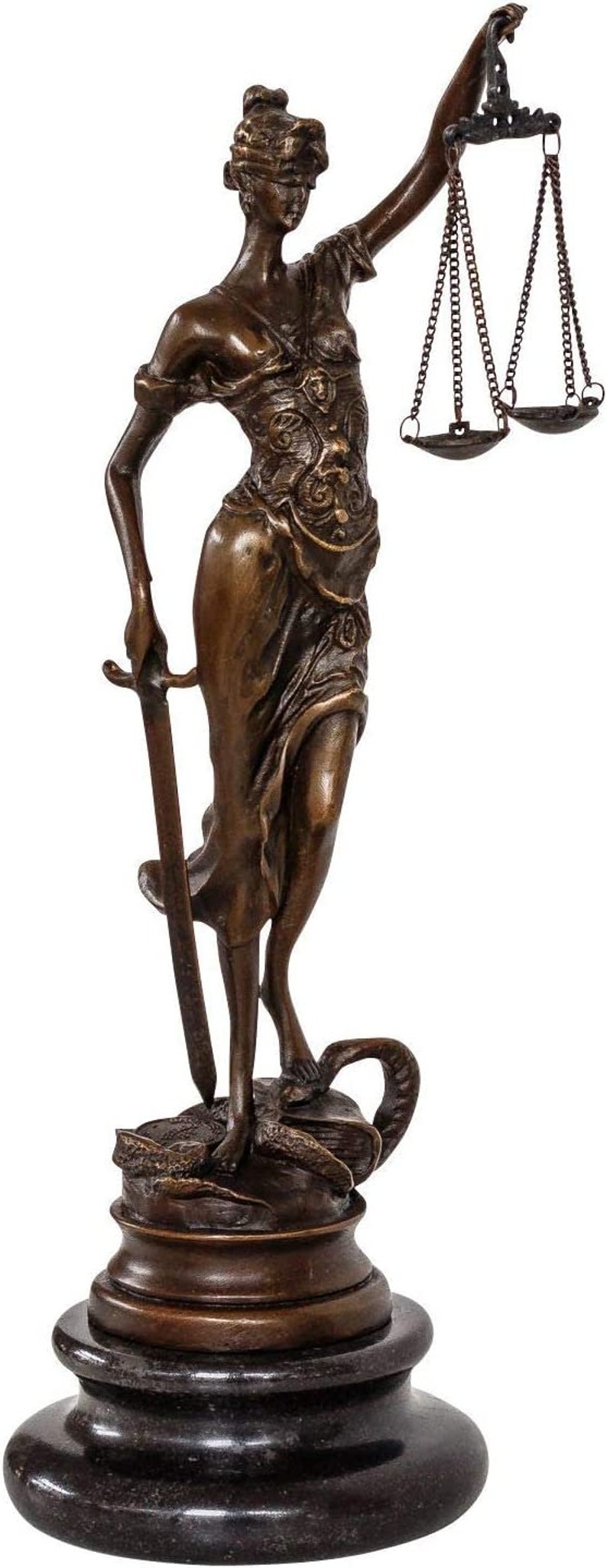 Yugugomo Justitia Göttin Der Gerechtigkeit, Figur  Produktbild-Vorschau 13