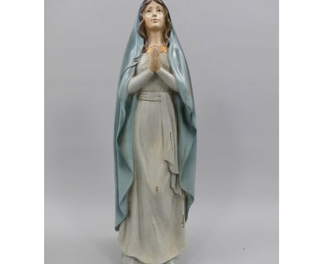 Resin Madonna Maria - Mary figurine - Saint Resin Sculpture Church Figurine Figure Gift Idea
