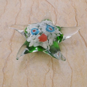 Amazing Starfish Colorful Murano Style - Star Murano Statue - Venetian Glass - Home Decor - Figurine Glass - Art Work Statue - Venetian Gift
