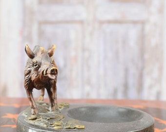 Tete de sanglier en bronze pour trophée - Accessoires divers (10395694