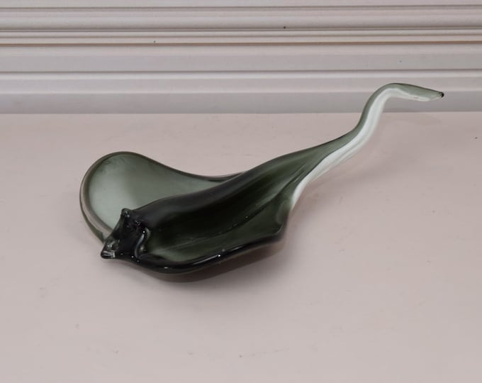 Stingray Figure Murano Glass - Stingray Figurine Murano Style - Heavy and Massive - Italian Luxury Glass - Gift for Wedding - Home Decor