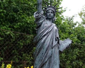 大型24インチブロンズ製自由の女神像 - USA Decor - Etsy 日本