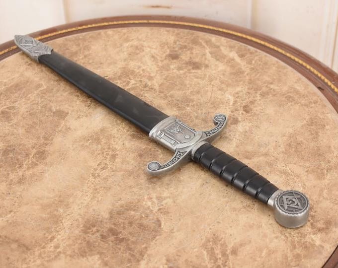 Sword Illuminate - Masonerry Dagger - Solid - Home Decor - Masonic Collector Item - Elegant Gift