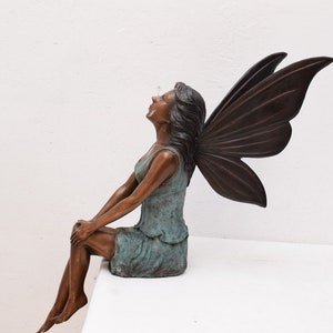 Large 75cm Elf Thumbnail Bronze Sculpture Figurine Figure  Gift Idea  Outdoor -