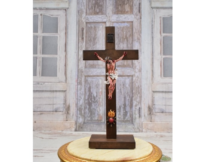 Passion of the Christ - Passion Crucifix Cross Jesus - Wooden Crucifix Christ on Cross - Art Work Cross - Catholic Art - Religious Gift