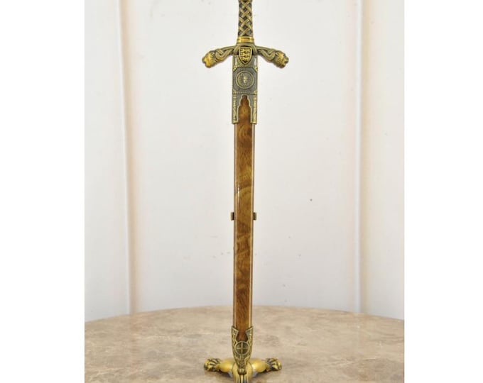 Letter Opener on Stand – Elegant Desk and Home Decor, Stylish Mail Organizer, Unique Gift for Office, Entryway or Home Workspace