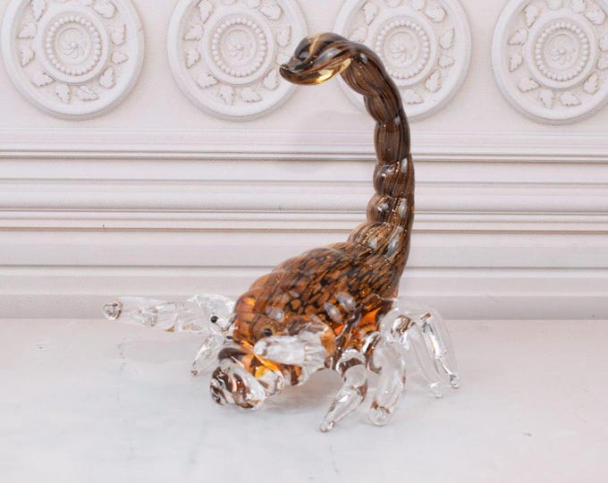 Funny Red Mouse Murano Style - Mouse Murano Statue - Venetian Glass - Home Decor - Figurine Glass - Art Work Statue - Venetian Gift