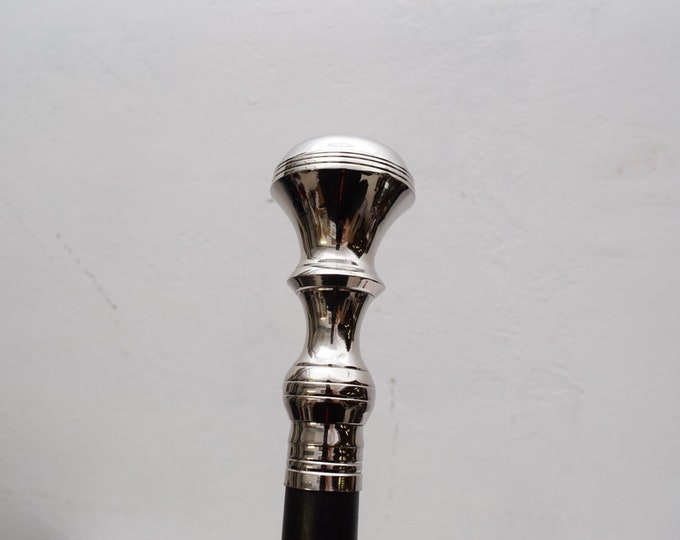 Classic Walking Stick Wooden Walking Stick Gift for Grandfather Father Wooden Cane Art Deco