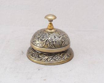 vintage table bell テーブルベル 真鍮 イギリス 英国 Bell / ベル〈テーブルベル・呼び鈴・真鍮・店舗什器