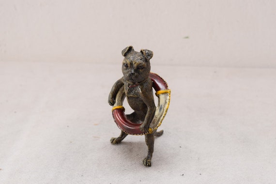 Austrian Bergman Bronze Pug: Vienna Dog with Life Jacket
