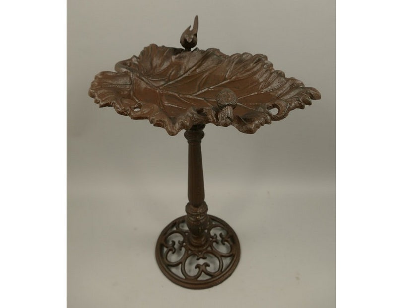 Wrought Iron Birdbath