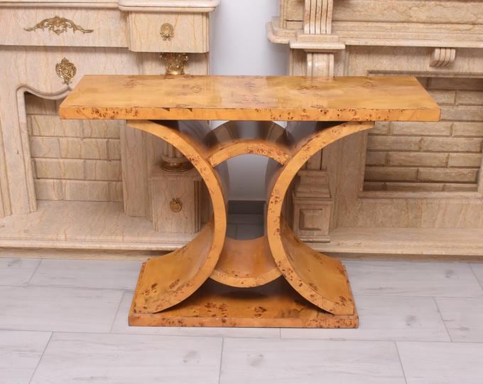 Art Deco Console Table: Vintage Elegant Night Stand
