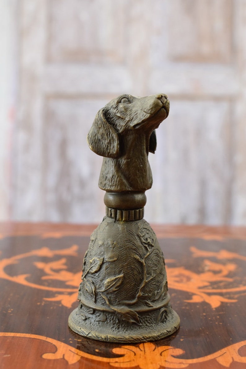 Bronze Greyhound Dog Bell: Vintage Hotel Reception Desk Bell - Etsy Canada