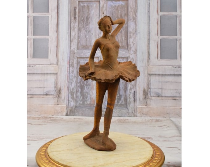 Cast Iron Dancer - Dancing Ballerina - Gift for Dancer - Home and Garden Decor - Vintage Dancer
