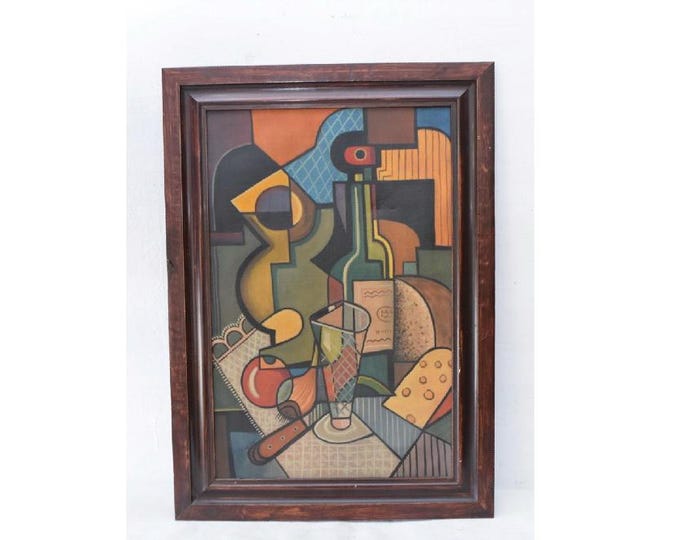 Paul Cézanne Style Canvas Painting – Abstract Wall Art, Oil Painting, Impressionist Home Decor - Perfect Gift for Art Lovers!