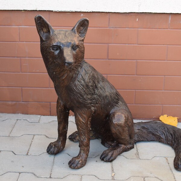 Fox Sculpture Etsy Fox Sculpture Etsy