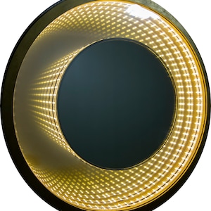 Rgb Mirror, Infinity Mirror,Led Wall Lamp Mirror,Wall Decor, Illusion Mirror, Fascinating Mirror,Infinite Mirror Light