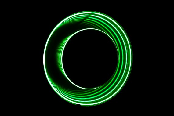 RGB Mirror Infinity Mirror Neon Led Green Wall Lamp Mirror - Etsy