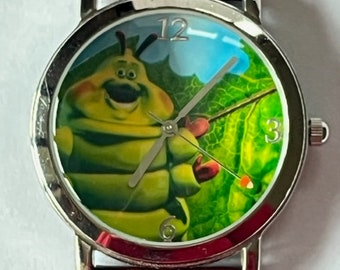 Disney A Bug's Life rare vintage Heimlich character wristwatch