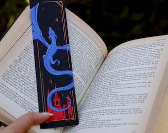 Fantasy Bookmark Dragon, Game of Thrones Bookmark, Fourth Wing Bookmark