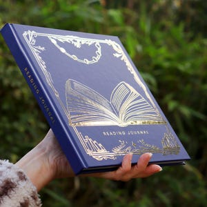 Personalised Reading Journal, Reading Review Tracker, Book Lover Gift image 3