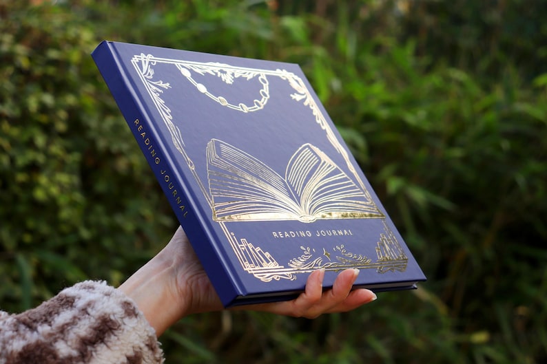 Personalised Reading Journal, Reading Review Tracker, Book Lover Gift image 3